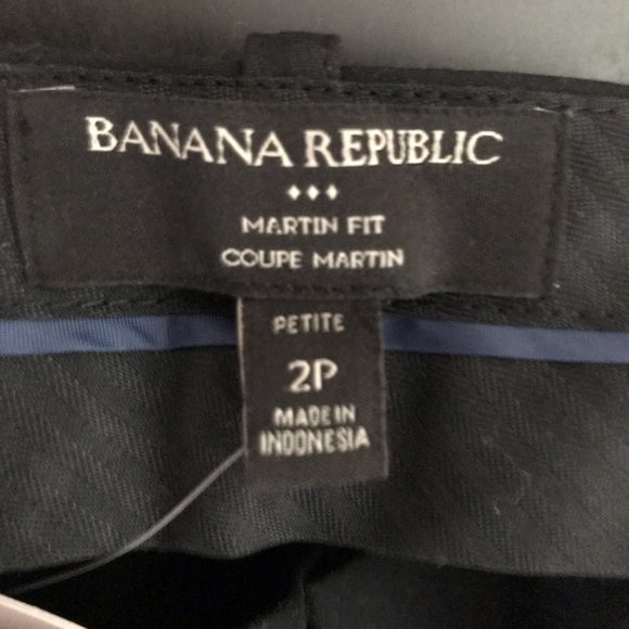 Brand new black Banana Republic Coupe Martin pants - Picture 3 of 3